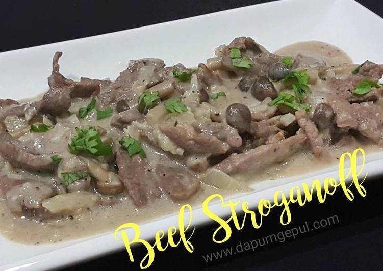 Easiest Way to Prepare Ultimate Beef Stroganoff