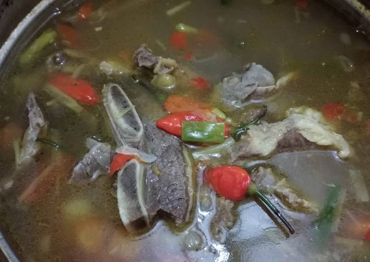 Rahasia Bikin Sop Iga Asam Pedas (Sop Janda ala mama orlin) Anti Gagal