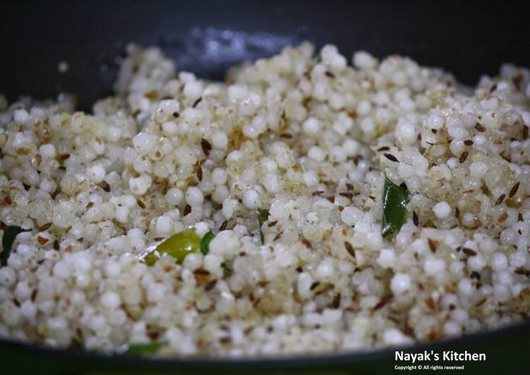 Sabudana khichdi