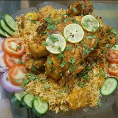 A picture of Chatpati Chargha Biryani !.