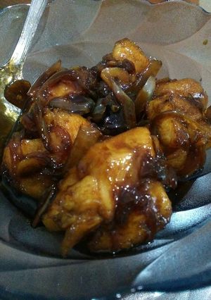 Foto resep Ayam goreng mentega simpel