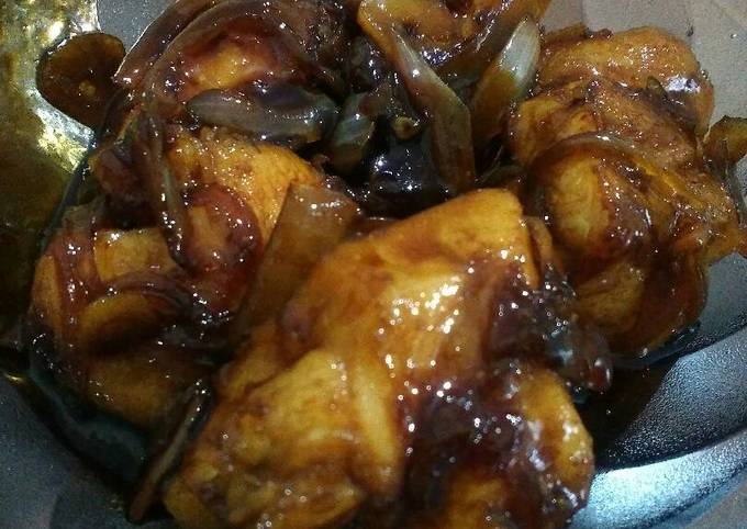 Ayam goreng mentega simpel