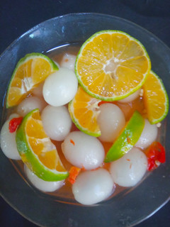 Foto resep Rujak Asinan Rambutan (simple)