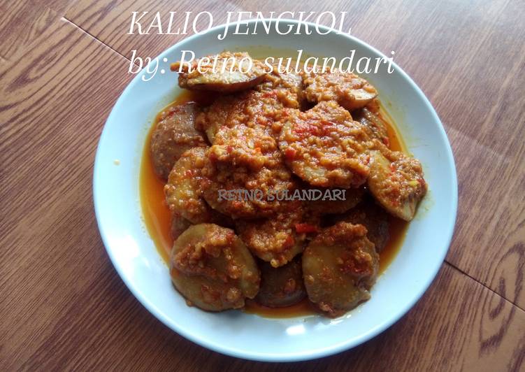 Langkah mengolah #3 Kalio jengkol enak