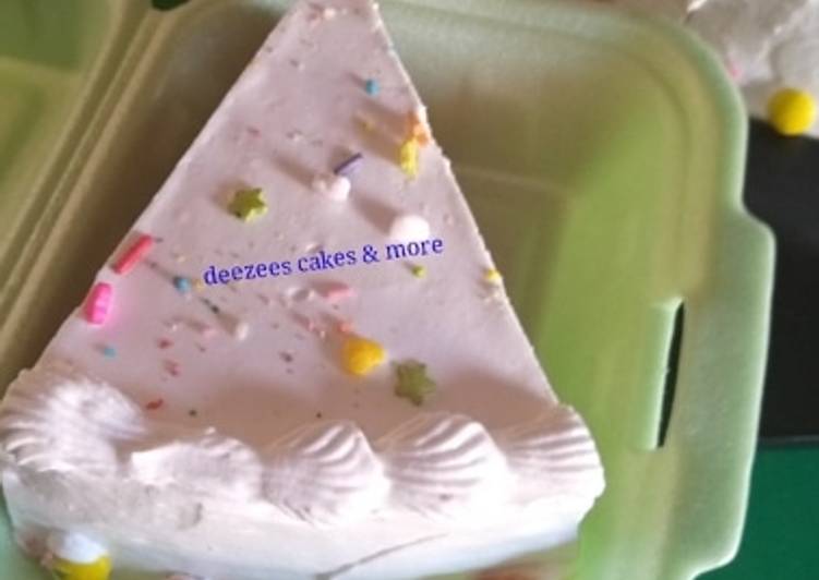 Recipe of Homemade Whipped cream cake