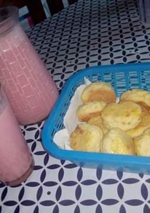 Una foto de Scones de queso.