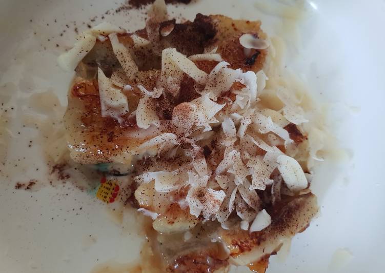 Snack Pisang Bakar Keju (Mpasi 7M)