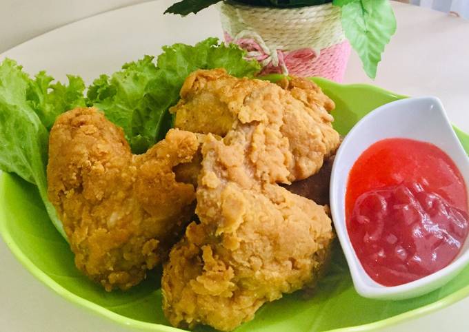 Ayam tepung ala KFC