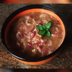 A picture of 😋😋 Onion soup.