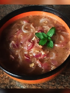 A picture of 😋😋 Onion soup.