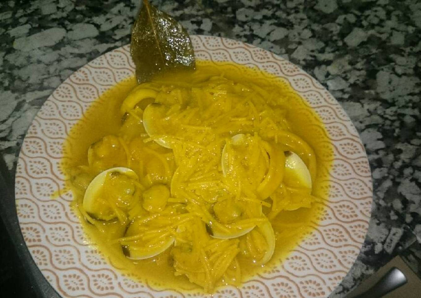 Fideuá de marisco 