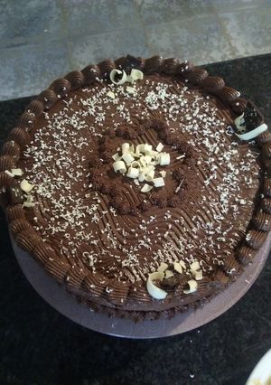 Párizsi krémes torta recept fotója