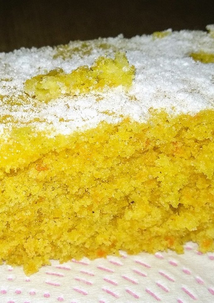 Una foto de Bizcocho de zanahoria en microondas