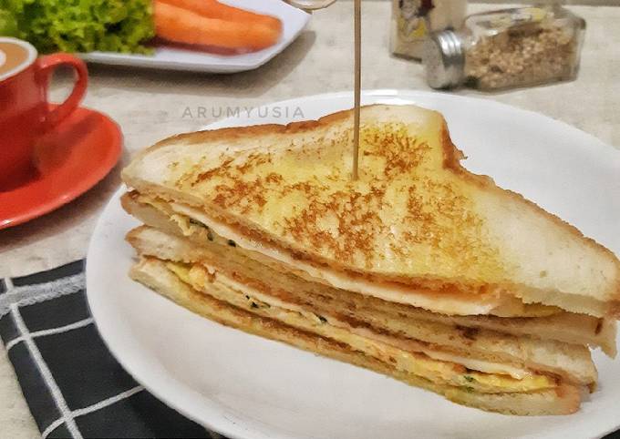 Resep Gilgeori Toast (Korean Street Toast) Oleh Arum Yusia - Cookpad