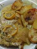 Lemony Baked Perch with Potatoes (Antonis)
