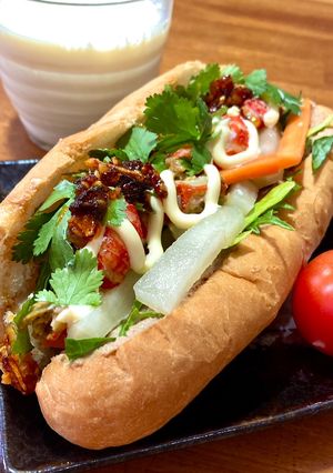 A picture of Crayfish Banh Mi from the Wholesale Supermarket.