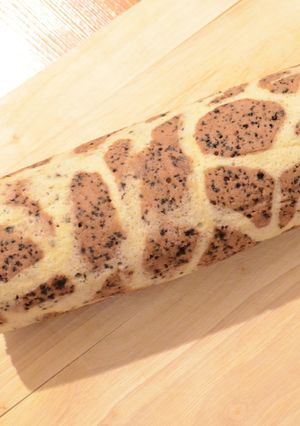 Une photo de ☆Gâteau Roulé Girafe☆