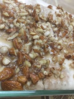 صورة لوصفة كيكة الكروكان