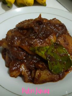 Foto resep Semur Jengkol Jawa Timur Pedas Manis bumbu simpel