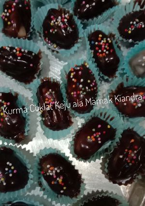 Foto resep Kurma cokelat keju pake cokelat putih