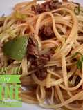 Fideos Al Wok con Carne