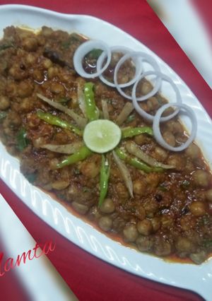 A picture of Punjabi Chole Masala.