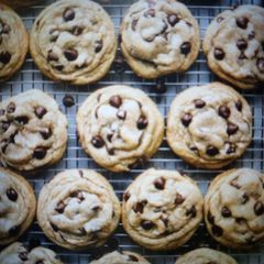 Chocolate chip cookies A picture of Chocolate chip cookies.