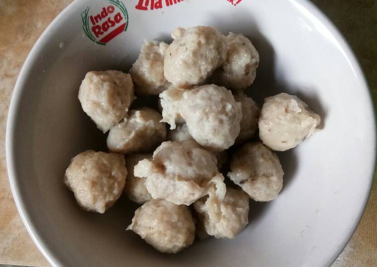 Bakso ayam home made