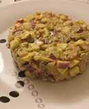 Tartar de salmón ahumado