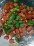 Tumis daging maling (nonhalal)