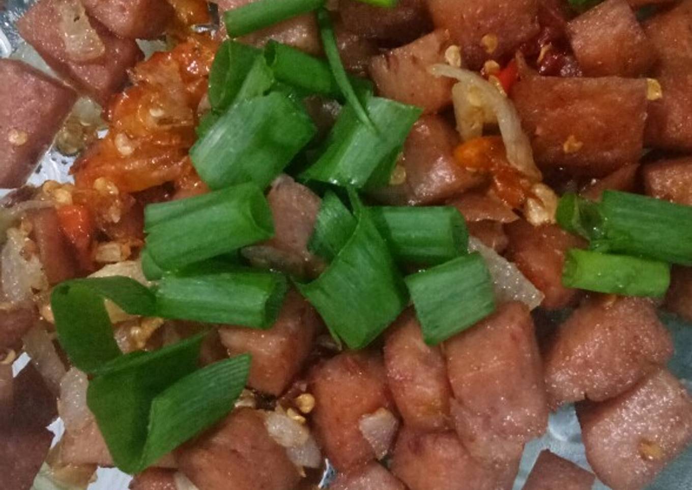 Tumis daging maling (nonhalal)