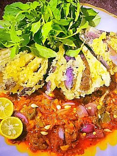 Foto resep Terong Geprek Sambal Bawang
