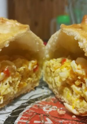 Una foto de Empanadas de Pollo con masa casera