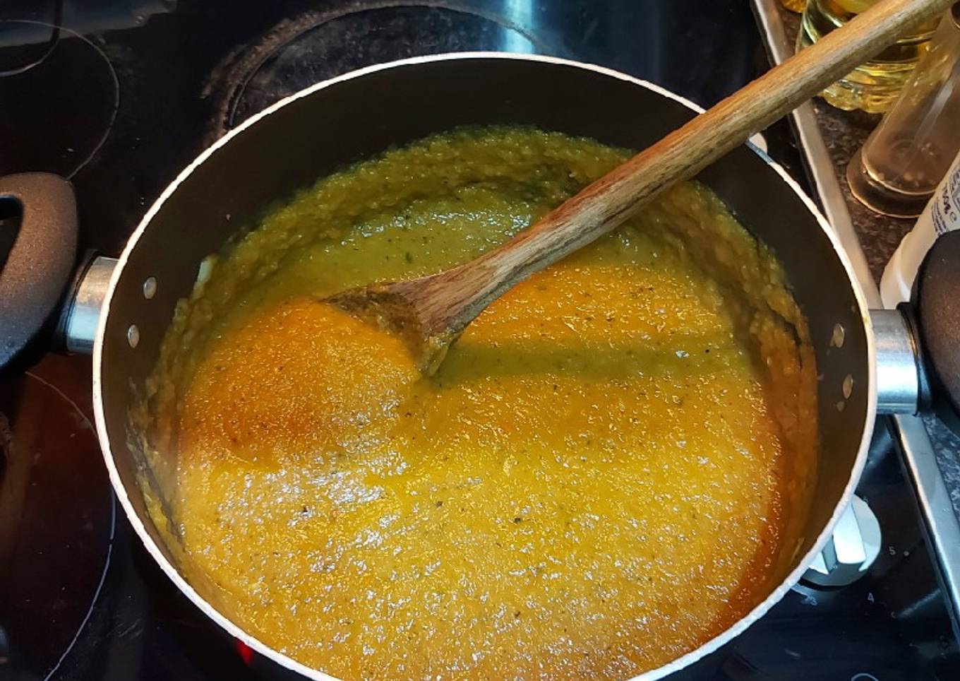 Carrot, Coriander and Sweet Potato Soup