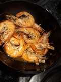 Camarones al ajillo😋