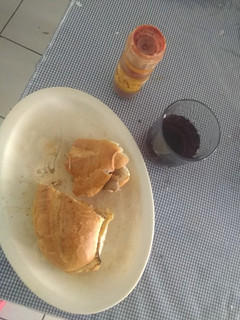 Una foto de Panini de filete de res