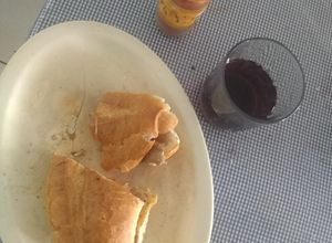 Una foto de Panini de filete de res
