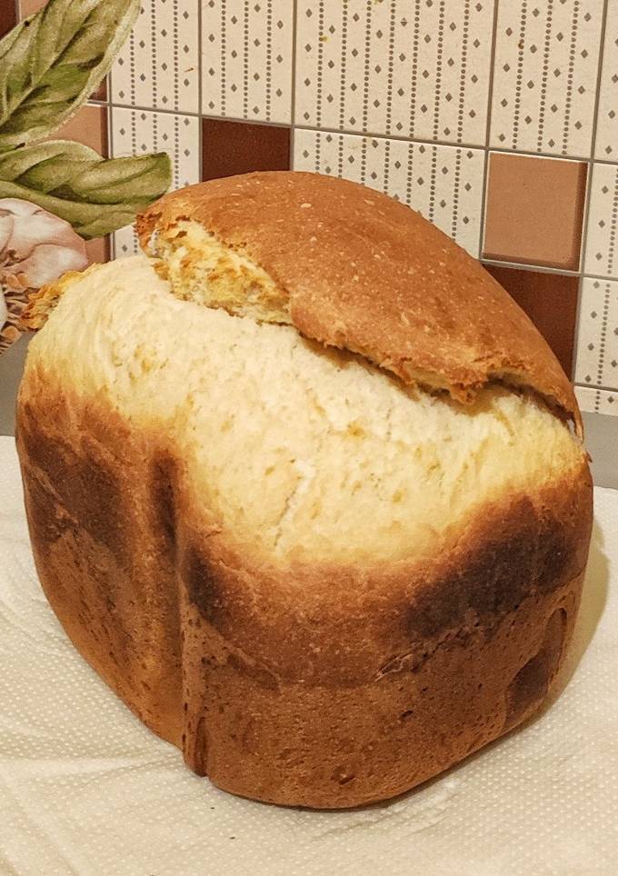 Хліб в хлібопічці на молоці з кмином
