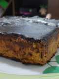 Bolo de cenoura integral com descarte de levain zero lactose