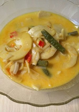 Foto resep Sayur Rebung Kacang 🌶🌶