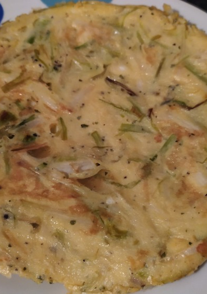 Una foto de Tortilla de ajetes
