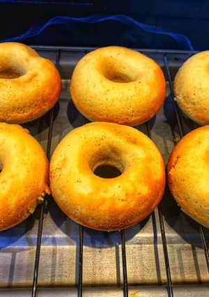 Hình của món Bánh Donut Nướng - Baked Donuts.