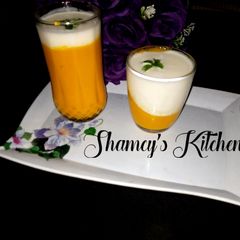 A picture of Mango lassi.