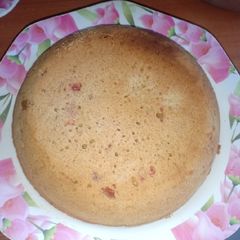 A picture of Cassava fruit cake #themechallenge.