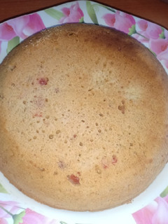 A picture of Cassava fruit cake #themechallenge.