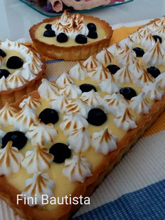 Una foto de Tartaleta con crema de limón