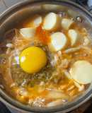 ซุปกิมจิเต้าหู้ไข่บะหมี่ผัก