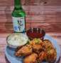 Cara Memasak Korean chicken wings with onion sauce and gochujang Menu Enak Dan Mudah Dibuat