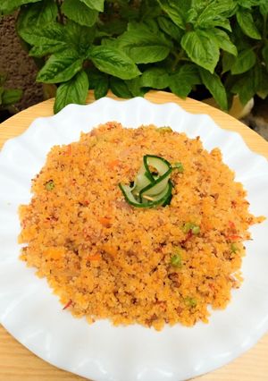 Jollof couscous ainihin hoton girkin