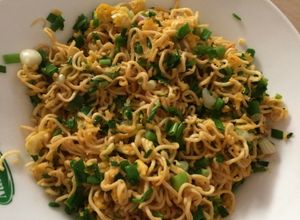 Hình của món Mì Xào Trứng.